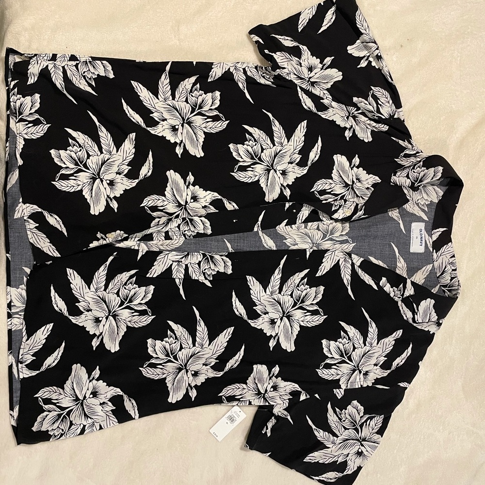 Men’s floral button down